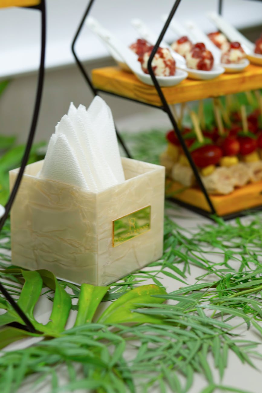 Event catering setup